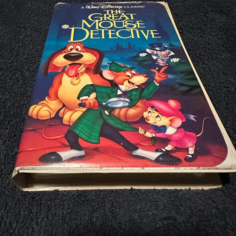 Disney's The Great Mouse Detective VHS